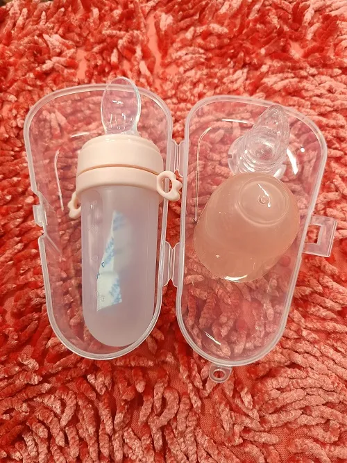 Infant%20Baby%20Safety%20Kids%20Silicone%20Feeding%20Spoon%20Feeder%20Food%20Rice%20Cereal%20Bottle%20Essential%20(2%20in%201%20Khichuri%20Bottle%20+%20Fruits%20Juicer%20Nipple%20with%20Box)%20-%20Color%20as%20per%20stock%20-%20Image%202