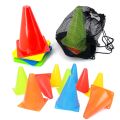 5 s18CM Sign Bucket 6Inch Barrier Football Road Flat Training Cone Roller Pile Springback Marking Cup Symbol Sports Accessories Protective Gear.