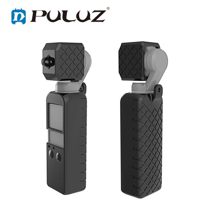 (New) 2 in 1 diamond texture silicone cover case set for DJI Osmo pocket