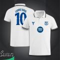Barcelona Lamine Yamal 10 Football Jersey For Men - Half Sleeve Collar Polo Yamal 10 t shirt - Barcelona Fan Jersey. 