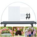 Semicircle Balloon Arch Frame Bow of Balloon Birthday Party Decor Balloon Stand Support Wedding Decoration Baby Shower Backdrop.