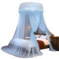 Hanging Mosquito Net Top Hook Encrypted Mesh Lace Patchwork Mosquito Repellent Round Dome Court Style Crib Canopy Bedroom Decor. 