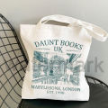 【Aesth Diary Store】(NEW) Aesthetics Shopping Bag Handbags Library Bag Shakespeare and Company Daunt Books Tote Bag Shoulder Bag To Gift. 