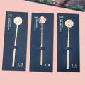 Colorful  Sakura bookmark Exquisite Creative Colorful Colorful stationery Single piece Sakura-inspired Gift for Book. 