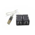 DTECH DT-5015 USB 2.0 60M Extender By Lan Cable. 