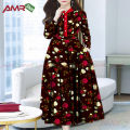 Women Attractive High-Quality Rose Print Pocket System Semi long Kurti.