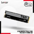 Lexar NM790 2TB M.2 2280 PCIe Gen 4×4 NVMe SSD with NVMe 1.4 Technology Standard - PCle Gen 4x4 Interface - Compatible with PlayStation5. 