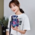 Forearm Bag Coin Purse Mobile Phone Bag Oxford Leisure Crossbody Bag Movement Dancing Mini Shoulder Bag Female Lady Girl.