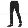 Black Stylist Gabardine Formal Pent for Men-04.