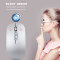 M103 Wireless Mouse 1200 DPI 2.4GHz Wireless Mouse Ergonomic Gaming Mouse Silent Click Cordless Mice Rechargeable Mice. 