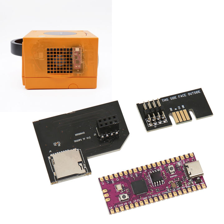 Microcontroller%20Board,%20Plug%20and%20Play%20Microcontroller%20Replacement%20Modchip%20Dual%20Core%20with%20SD2SP2%20Pro%20Micro%20Storage%20Card%20Adapter%20for%20Game%20Console%20-%20Image%204