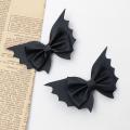 Horror Halloween hair accessories Stylish Hair accessory Decorative Gothic hair clip 2X (indicating quantity) Bat wing Bat wing hair decoration for Halloween costume Party Cosplay Dress up Fashion accessory.
