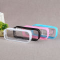 Big Capacity PVC Pencil Case with Zipper School Students Transparent Waterproof Makeup Bag Storage Box for Women Girls Student Pen Case Office School Supplies. 