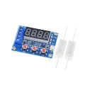 ZB2L3 Battery Tester LED Digital Display 18650 Lithium Battery Power Supply Test Resistance Lead-acid Capacity Discharge Meter. 