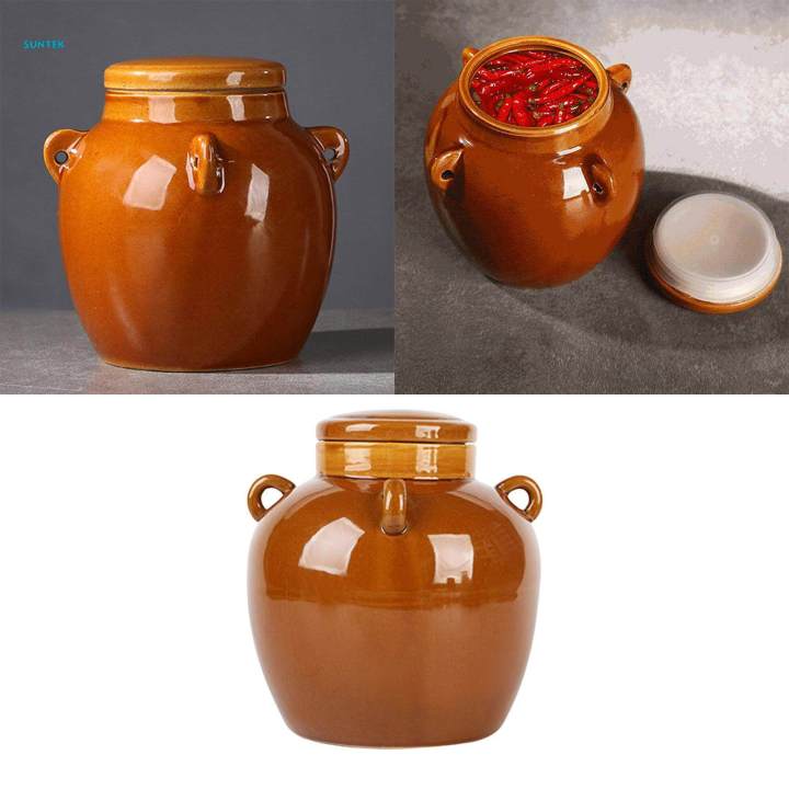 Ceramic%20Storage%20Jar%20with%20Lid%20Set%20Traditional%20Handmade%20Sealed%20for%20Pickels%20Table%20Home%20-%20Image%203
