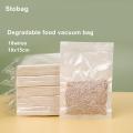 StoBag 20pcs Biodegradable Transparent Vacuum Food Packaging Bag Organizer Eco Machine Sealing Candy Nuts Home Custom Wholesale.