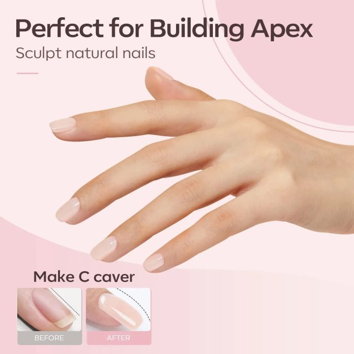 CHUNSHU%206%20IN%201%20Extension%20Gel%2015ML%20Builder%20Nail%20Gel%20In%20A%20Bottle%20Semi%20Permanent%20Rubber%20Base%20Coat%20Self-leveling%20UV%20Construction%20Gel%20-%20Image%204