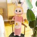 Sunflower Side pillow Cushion plush toy strip removable and washable children's big doll Side Long Pillow.