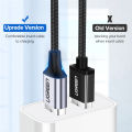 【FUPANG】Ugreen USB type C cable 1m nylon braided USB A to USB C fast charger compatible with iPad Mini 6 Samsung Galaxy S21 S20 Z flip 3 Z fold note 20 LG V60 GoPro Hero ps5 remote controller switch panel.