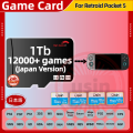 TF Game Card For Retroid Pocket 5 RP5 Retro Games PS2 PSP PS1 Memory Android portable Handheld Gaming SD Card High Speed 1TB 512. 