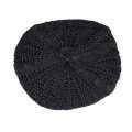 2020 Korean version new autumn and winter big bud Fried Dough Twists ball knitted hat women's wool beret.
