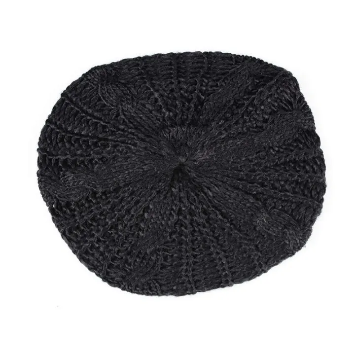 2020%20Korean%20version%20new%20autumn%20and%20winter%20big%20bud%20Fried%20Dough%20Twists%20ball%20knitted%20hat%20women's%20wool%20beret%20-%20Image%206