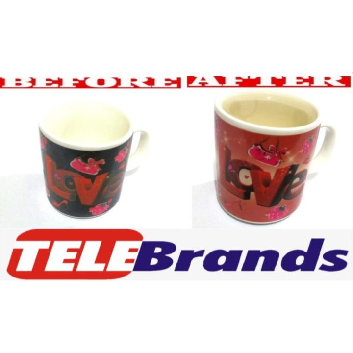 Heat Sensitive Color Changing Coffee Mug Go Away Funny Coffee Cup - Multicolor