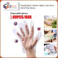 One Time Hand Gloves Poly  Pack of 100pcs. 