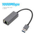 USB3.0 1000Mbps karta sieciowa typu C USB do RJ45 konwerter przewodowy Gigabit Ethernet Lan Adapter do Nintendo przełącznik Macbook Laptop.