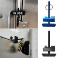 Stall Safety Tool Bathroom Stall Lock Keychain Portable Door Lock for Hotel Rooms, Smart Shaker Tool.