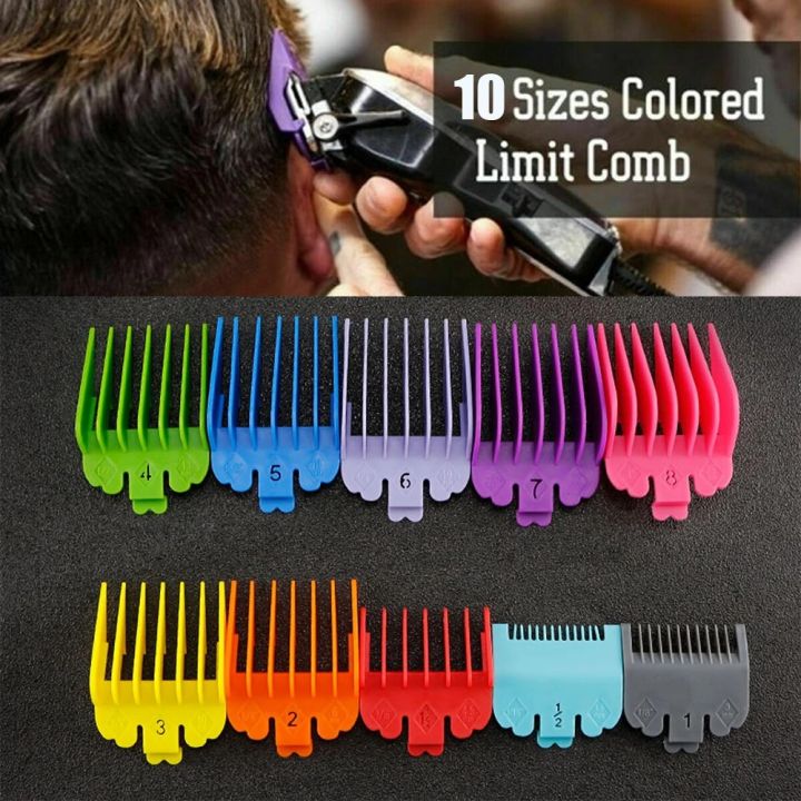 【Hey my home】Hair Clipper Guide Combs Trimmer Cutting Styling Tools Attachment Compatible with Most Wahl Clippers