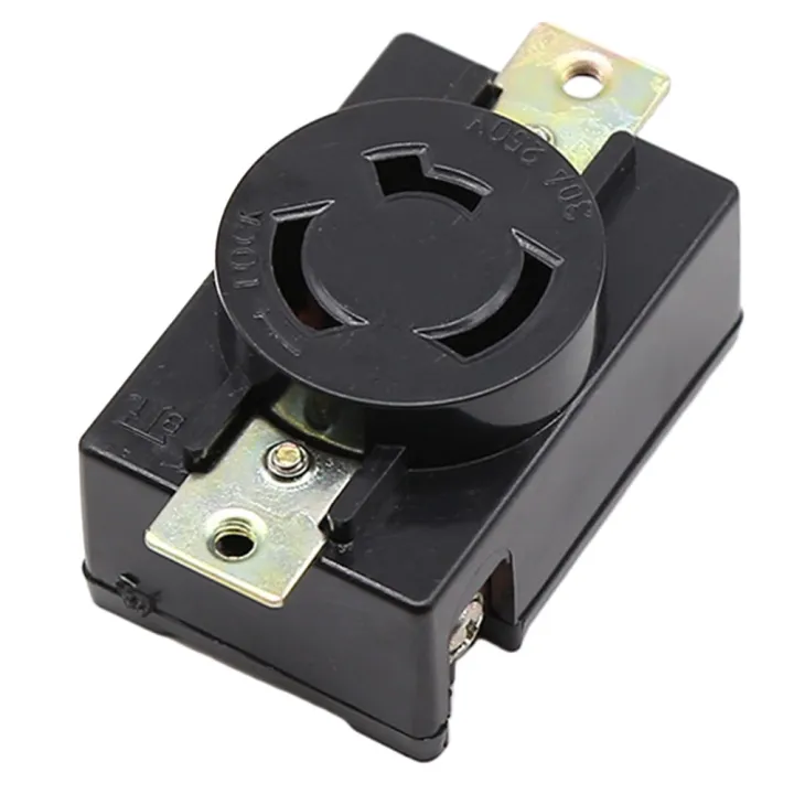 2kw%20Generator%20Plug%20Socket%20168f/170f%20Gx160%20Anti-Loose%20Plug%20Socket%20Three-Pole%20Plug%20Ac250v%2030a%20Generator%20Plug%20Electrical%20Equipment%20-%20Image%202