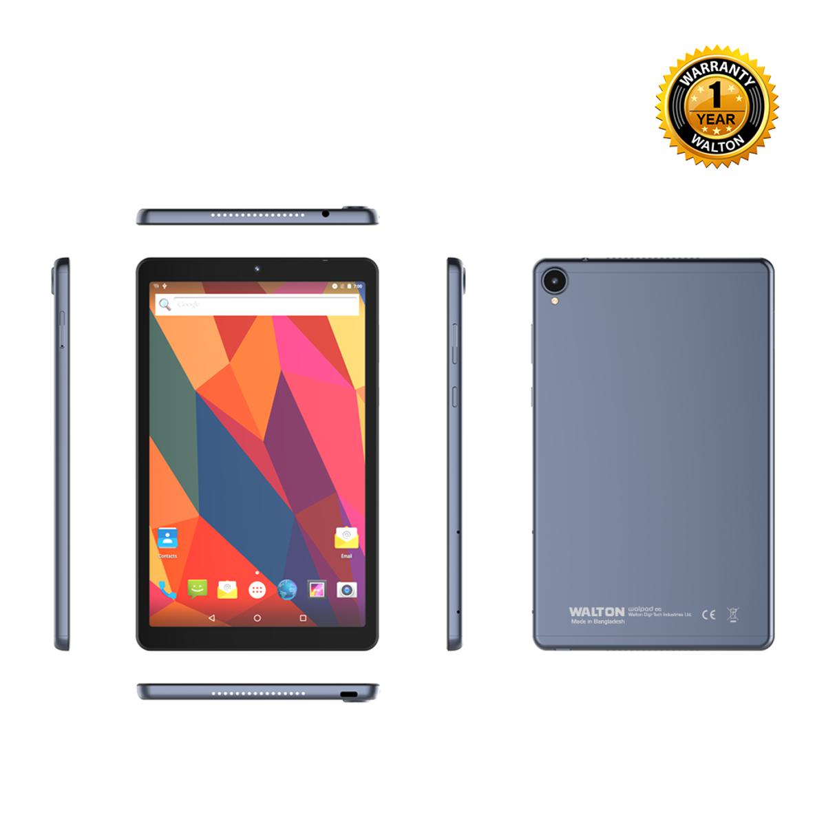 Walton Walpad 8G RAM 4GB Storage 64GB Display 8 inch IPS Quad Core Processor
