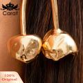 Carat Long Crry Ear gs Crry Shape Dangle Ear gs for Women Lightweight Alloy Ear Jewelry for Prom Cocktail Party Long Hang Ear gs for Women Crry Ear gs. 