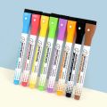 8 Colors 0.5mm Magnetic Dry Erase Markers Whiteboard Marker Pen Office School White Board Stationery Extra Fine Tip Colored Pens.