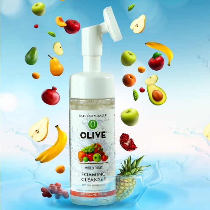 LABONNO%20OLIVE%20MIXED%20FRUIT%20FOAMING%20FACE%20CLEANSER%20-%20Image%202