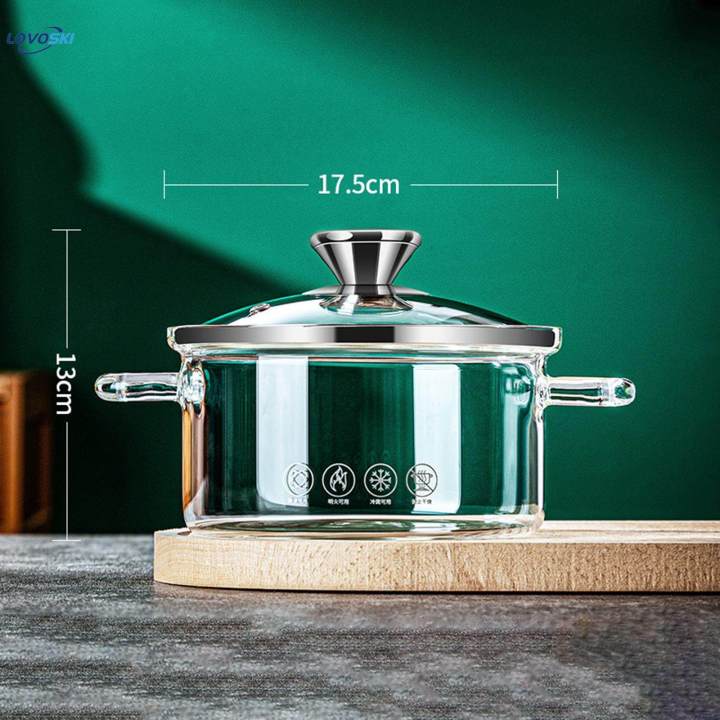 Glass%20Cooking%20Pot%20Kitchen%20Glass%20Cookware%20Simmer%20Pot%20for%20Tea%20Noodle%20Milk%201.3L%20-%20Image%202