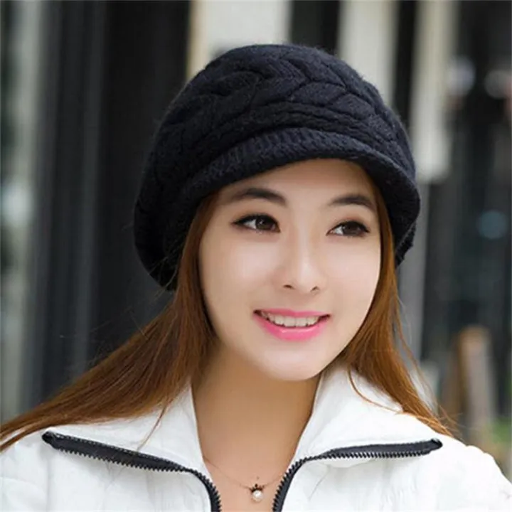 Autumn%20Winter%20Beanies%20Caps%20Women%20Warm%20Wool%20Elegant%20Flowers%20Knitted%20Hat%20Female%20Rabbit%20Hair%20Windproof%20Velvet%20Cap%20-%20Image%205