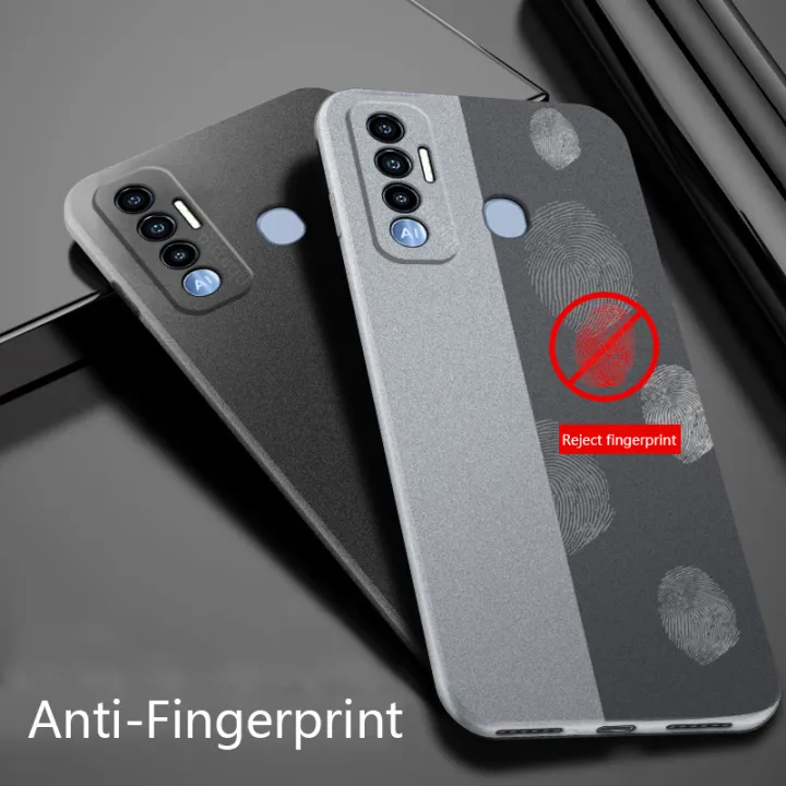 Tokifu%20For%20Tecno%20Spark%207%20Pro%20Back%20Cover%20Matte%20Simple%20Solid%20Color%20Soft%20Silicone%20TPU%20Case%20+Lanyard%20-%20Image%209