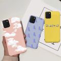 For Samsung Galaxy Note 10 Lite Case Liquid Silicone Cover Prohappytective Silky Soft-Touch Shell For Samsung Note10 lite SM-N770F.