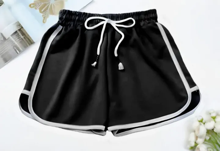 Casual%20Shorts%20for%20Women%20Summer%20Soft%20Stretchable%20Fabric%20Casual%20Style%20Elastic%20Waist%20Multiple%20Colors%20Available%20-%20Image%204