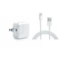 For iPad Pro | iPad Mini 2 3 4 Charger 2.4A 12W USB Wall Portable Travel Plug & 1M Lightning Cable For iPhone X 8 8Plus 7 7Plus 6s Plus 6 SE 5s 5 5c iPad 4 Mini Air Pro iPod. 
