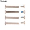 4 Set X Screws Stainless Steel Luggage Screws, Luggage comfortable Accessories Luggage Wheels Bolts Rivets 6*30/36/40/45mm. 
