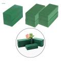 Floral Foam Block Portable Multifunction Flower Arrangement Bricks Practical Creative Square Green Home Office Festival Florist Ornament , 2 Pieces.