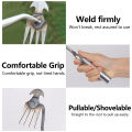 Weeding Puller Tool Manual Vertical Weeding Digging Grass Shovel Lawn Root Remover Garden Hoe Garden Supplie for Weeding Digging.