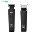 VGR V-937 NEW 8-hour Use time electric clipper LCD hair clipper hair salon special engraving electric clipper. 