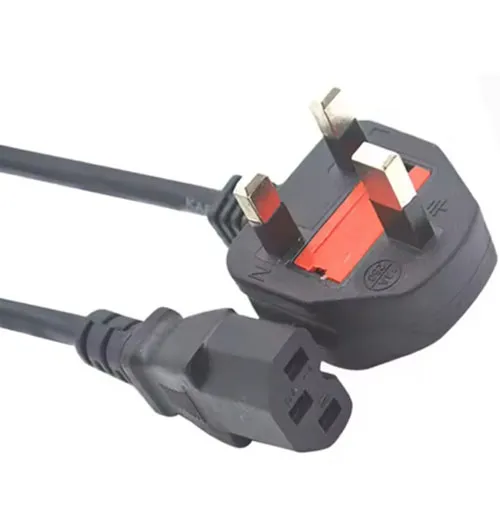 Power cable 3 Pin POWER CABLES Cable For Desktop PC LCD Monitor Laptop ...