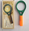 Magnifying Glass, Plastic Reading, 60 mm Optics - 1 pcs-(F-0011).