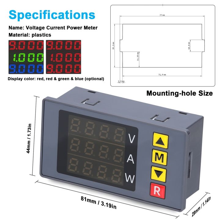BM730%203in1%20Voltage%20Current%20Power%20Meter%204-digit%20Digital%20Voltmeter%20Multifunctional%20Ammeter%20with%20Buzzer%20Supports%20Voltage%20and%20Current%20Display%20Fine%20Adjustment%20with%20Low%20Voltage%20Overvoltage%20and%20Overcurrent%20Sound%20Alarm%20Function%20-%20Image%205