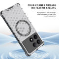 For Xiaomi Poco X6 Pro Case Honeycomb MagSafe Shockproof Camera Protection Back Cover Xiaomi Poco X6 Pro casing. 